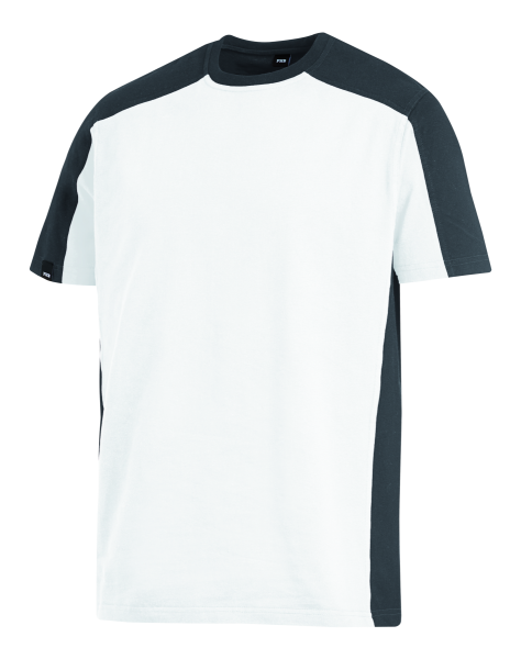 MARC T-Shirt, weiß/anthrazit